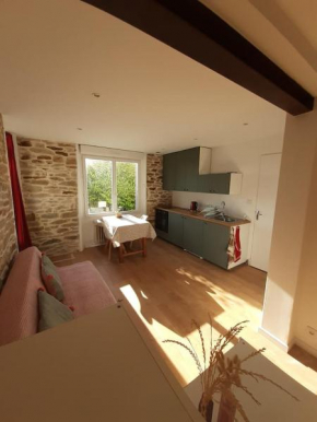 Superbe studio, avec cuisine et espace extérieur